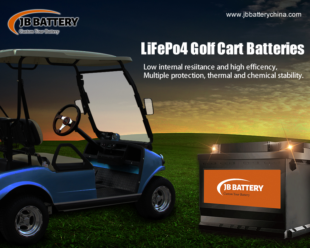 È possibile riciclare la batteria di un carrello da golf LiFePO4 da 48 V 100 Ah?